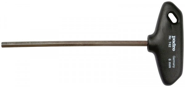 padre Stiftschlüssel mit Quergriff 742 3 x 100 mm, 74203100