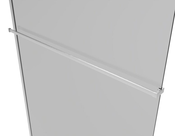 Sanotechnik Handtuchhalter für WALK IN Aluminium 120cm chrome, HS120