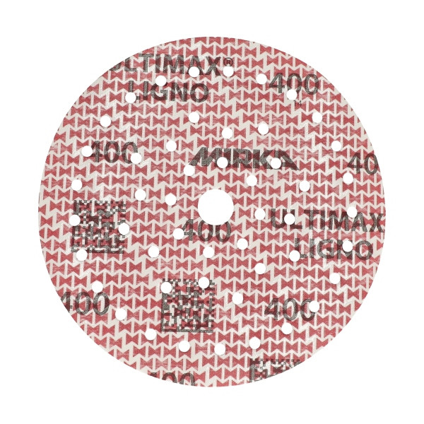 Mirka Schleifscheibe ULTIMAX LIGNO 150mm Grip Multifit 400, VE: 100 Stück, UL6M109941