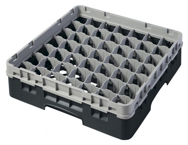 Cambro Spülkorb mit 49 Fächer Camrack® 9,2 cm Schwarz, 49S318110