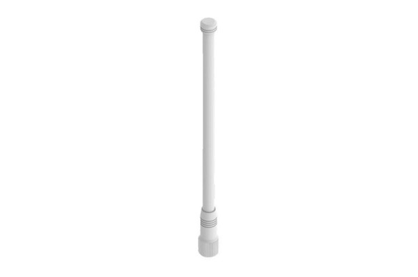 AMG Systems 360° Omni-Antenne, 2x WiFi (5.0-7.2 GHz) 9dBi Gain N-Type vertiefter Stecker, IP65 Direktmontage an AMG8870F-M-E. weiß, AMGANT-W1-ODA9-W