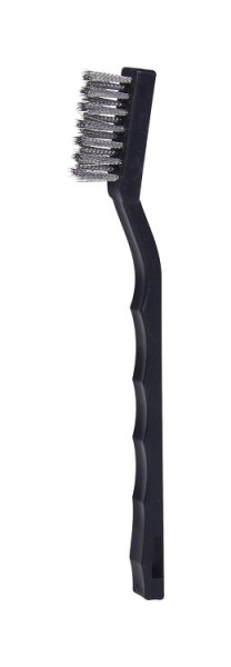 KS Tools Stahldraht Zündkerzen-Drahtbürste-2-reihig, 170mm, 201.2315