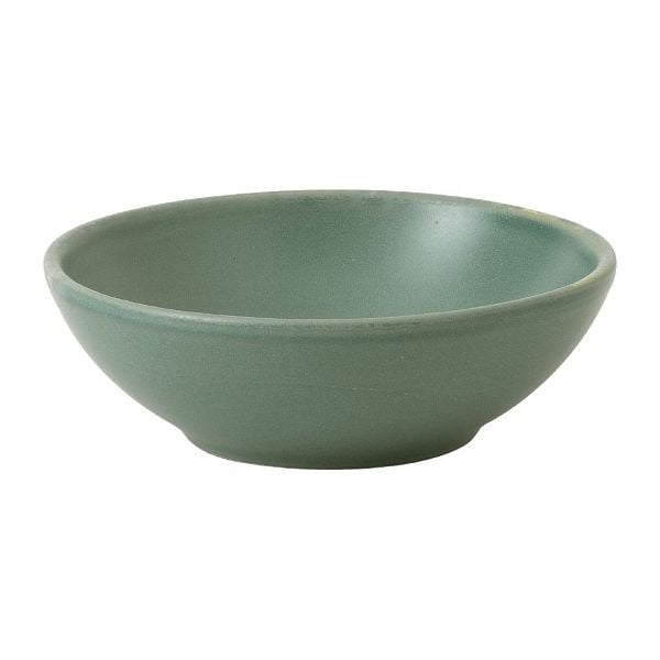 Churchill Super Vitrified Nourish Andorra Grüne flache Schalen, 208 ml, (12 Stück), FJ712
