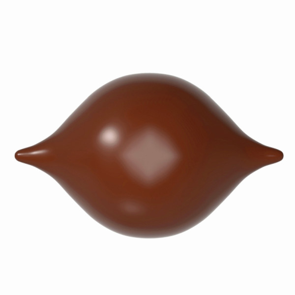 Schneider Schokoladen Form - Pralinenkurve, 275 x 135 x 24 mm / 45,5 x 28,5 x 14 mm, 7,5 gr, 3 x 7 Stück, 421903