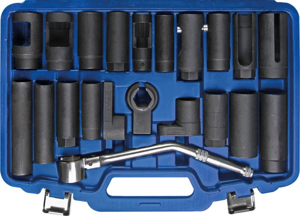 Kunzer Lambda-Ausbauwerkzeug 21-teilig, im Koffer, 7LSW21