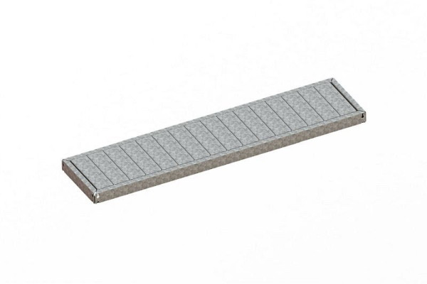 Meta SPEED - RACK Zusatzfachebene 1700x400 mm, verzinkt, 20087040