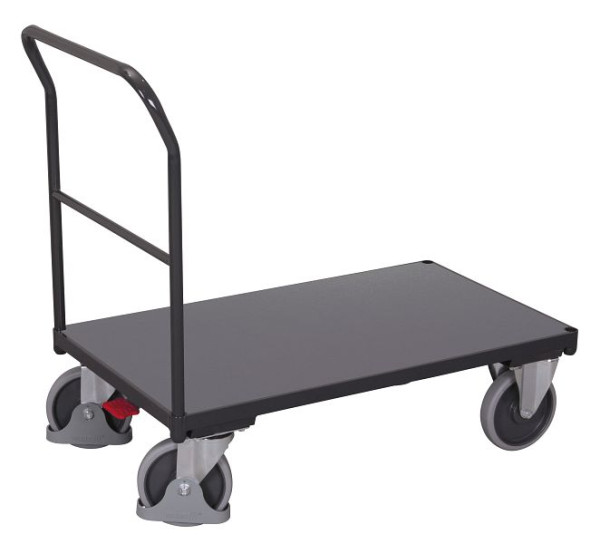 VARIOfit Schiebebügelwagen, Ladefläche: 1.030 x 700 mm, RAL 7016 anthrazitgrau, sw-700.100/AG