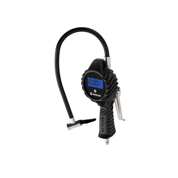 Riegler Digitaler Handreifenfüllmesser HS, Mano Ø 80 mm, 0-12 bar, 116964