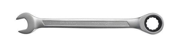 SW-Stahl Gabelringratschenschlüssel, 22 mm, 03510L-22, 4033592134699
