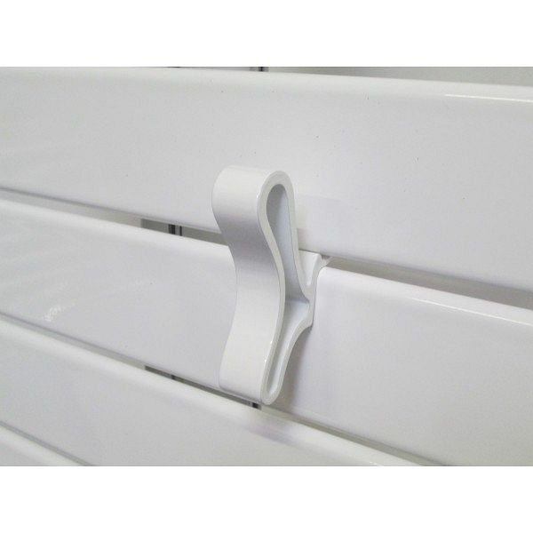 Sanotechnik Bademantelhaken für Flachröhre, Form 1, VE: 2 Stück, SZW01