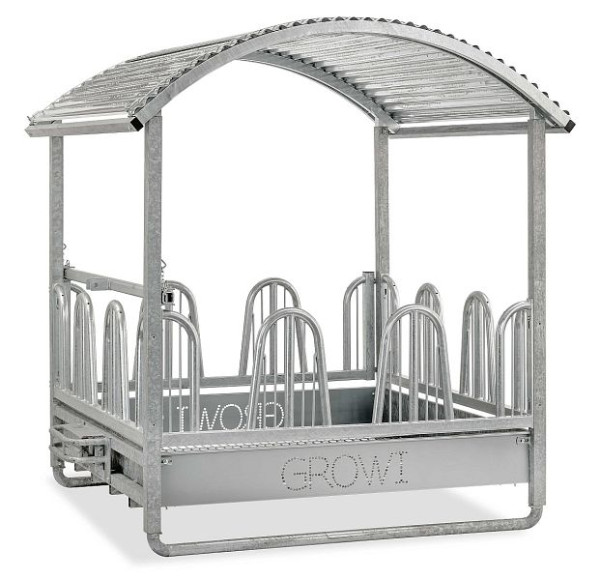 Growi Quaderraufe Comfort-Line Plus, 2 x 2 m mit Palisadenfressgitter, 10053880