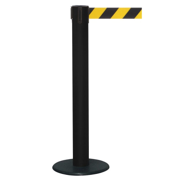 Stein HGS Personenleitsystem Komplett-Set 'P-Line Titan', schwarz/gelb diag., VE: 8 Stück, 71439.0003