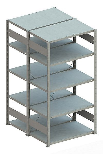 Meta CLIP 100 DGR 2000x1000x600 mm, verzinkt, Bodenanzahl: 2 x 5, 20070604
