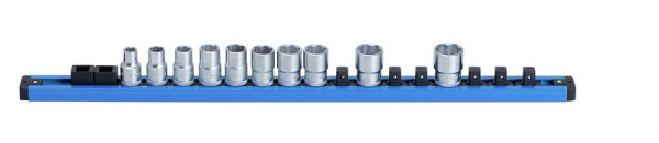 GEDORE SB C19 SL-010 Steckschlüsseleinsätze 1/2" C-Profil + Steckleiste, 3437442