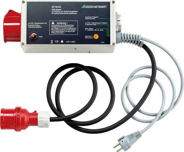 Gossen Metrawatt Drehstromadapter Aktive Prüfung von Drehstromgeräten 16A, Z750A
