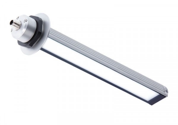 LED2WORK Maschinenleuchte TUBELED_40 II ECO, 280mm, 5200-5700K, Gewinde M40x1.5, 6W, 24V DC, 118110-04