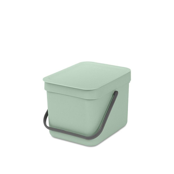 STEIN HGS Abfallsammler Sort & Go, jade, Gesamthöhe 181 mm, 6 Liter, 83478.0007