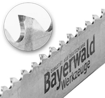 Bayerwald HM Spitzzahn Bandsägeblatt, 4210 x 27 x 0.9 x 3, bestückt, 121-24049