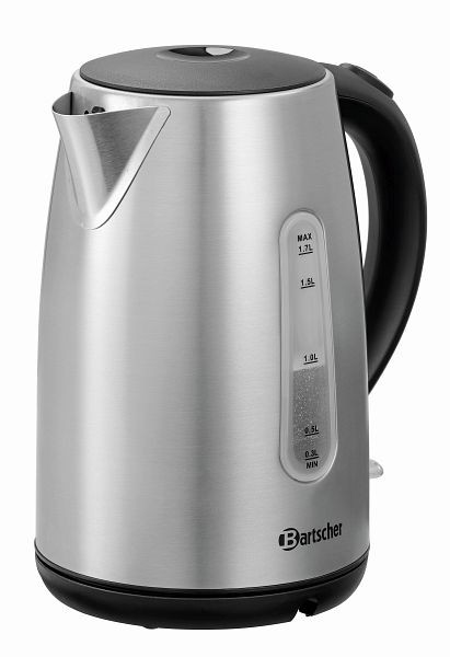 Bartscher Wasserkocher 1,7L, Temperaturbereich: bis 100 °C, 200095, 4015613731285