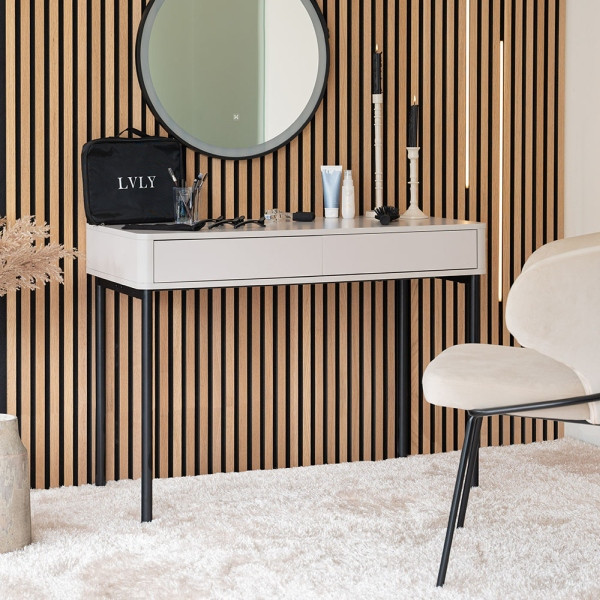 LVLY Schminktisch PAOLA, mit Push-To-Open Technik, 59595, 4058166306302