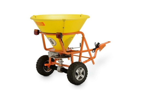Cemo Streuwagen SW 200 für große Streuflächen, Inhalt 200 l, Streubreite bis 5 m, 10 Streustufen, Gewicht: ca 80 kg, 10205