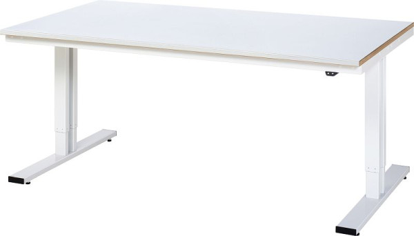 RAU Werktisch Serie adlatus 300, B2000 x T1000 x H720-1120 mm, 08-WT-200-100-ES