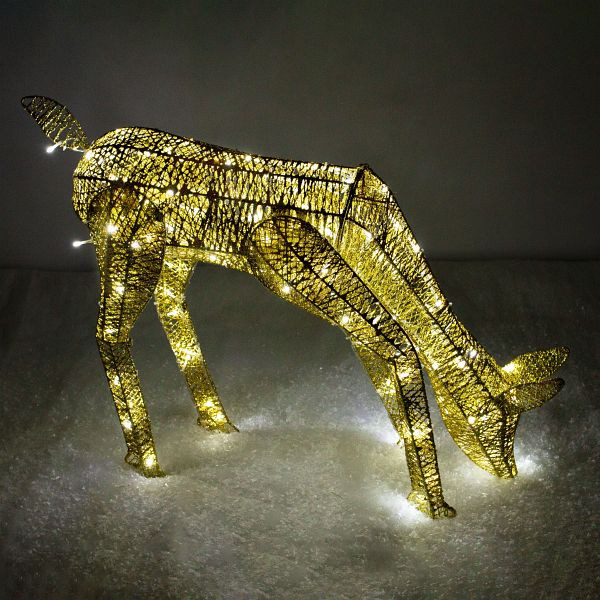 Monster LED beleuchtetes goldenes Reh, 28554