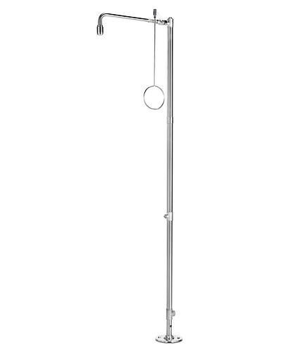 B-SAFETY Körperdusche, Edelstahl, Bodenmontage, BR 830095, DVGW, 305267
