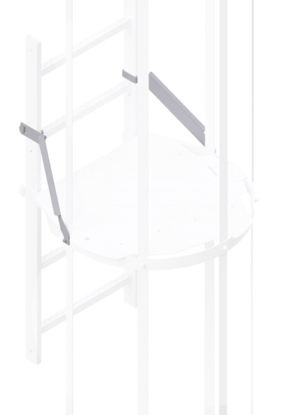 HYMER Zugstrebenpaar, Stahl verzinkt, 20010109, 4019502366626