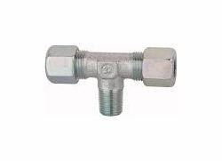 Riegler T-Einschraubverschraubung, Außengewinde konisch nach ISO 7-1, 112187