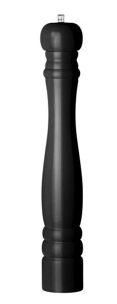 Hendi Pfeffermühle aus Holz, Schwarz, ø65 x 415mm, 469545