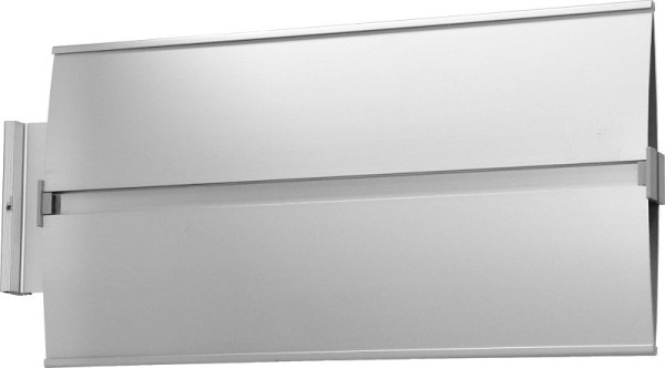 Moedel Elegantes Leitsystem, Ausführung Fahnenmontage, Aluminium, eloxiert, 400x200 mm, 60976