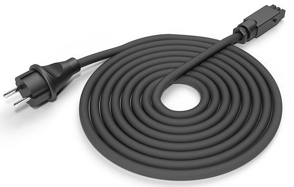 Solamagic Anschlussleitung für Infrarotstrahler S1+, S3, D3, schwarz, 5 m, 9300014