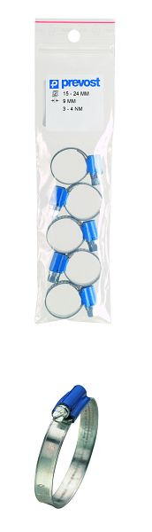Prevost Schraubklemmen im Beutel, 19-28 mm, VE: 5 Stück, PBS9 1928P