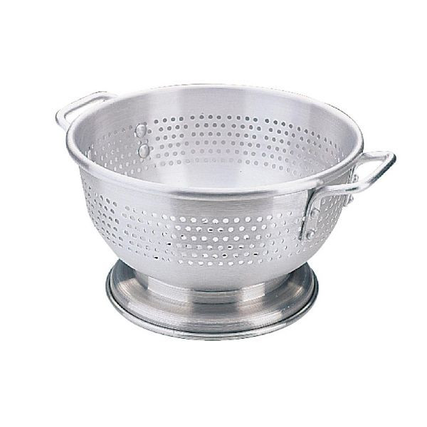 Vogue Gemüseseiher Aluminium Durchmesser 40cm, ideal zum Waschen von Gemüse, K338