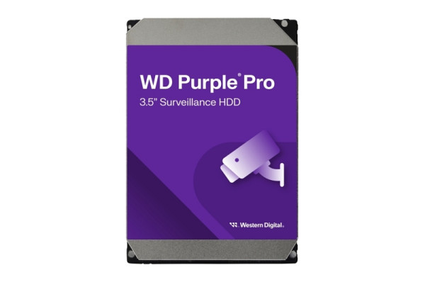 Western Digital Festplatte, 3,5", SATA 6Gb/s, 10TB, 256MB Cache, 24x7, für Videoüberwachung optimiert, WD102PURP