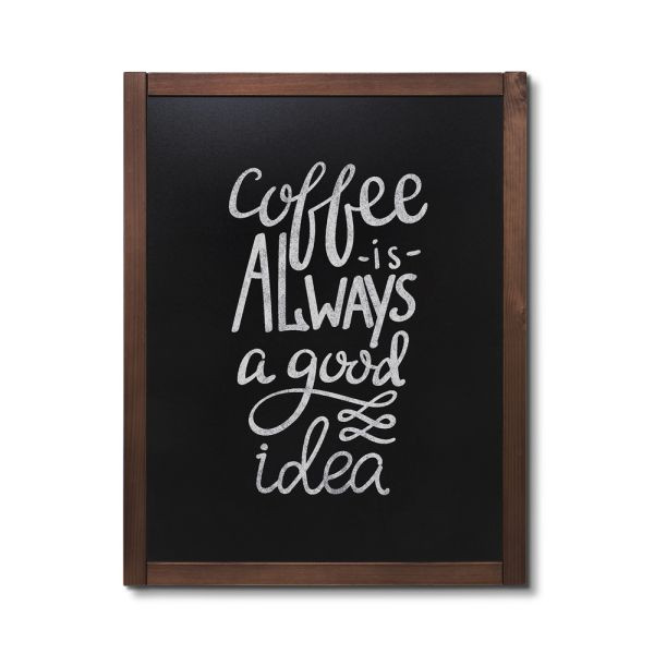 Showdown Displays JD NATURA Kreidetafel Klassisch dunkelbraun 70x90, CHBEBR70x90