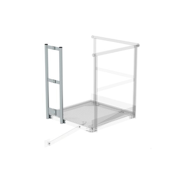 Munk Günzburger Steigtechnik Geländerelement, 27,5 - 41 cm, 060957