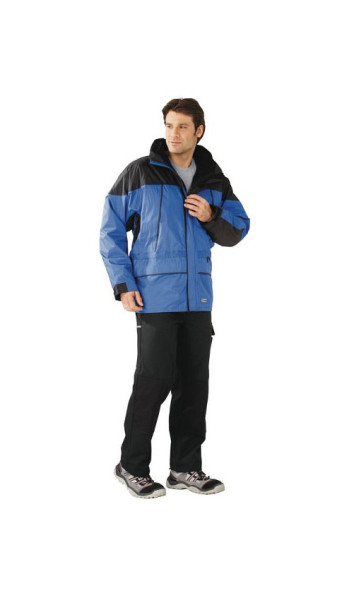 Planam Outdoor Twister Jacke, blau/schwarz, Größe XS, 3130040