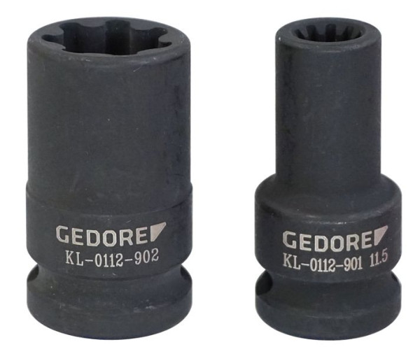 GEDORE KL-0112-90 Steckschlüssel-Satz, Bremsen, 3034569