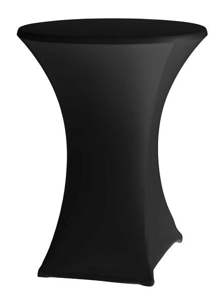 Hendi Stehtischhusse Ø80-85 cm, ØxH: 850x1150 mm, Schwarz, 813164