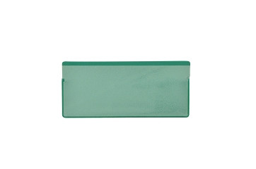 KROG Etikettentaschen - magnetisch, 110 x 50 mm, grün mit 2 Magnetstreifen, 5902090NA