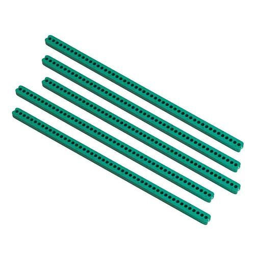 DENIOS Grüner Sperrstab, B 120 mm, VE: 5 Stück, 311991, 662820050254