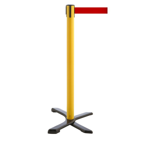 Stein HGS Personenleitsystem -P-Line Compact-, gelb, rot, mit Gurtendstück (Standard), 34868-0202