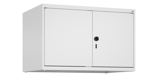 C+P Schrankaufsatz Classic PLUS, C Aufsatzschrank Classic PLUS, 2 Abteile, 500x800x500mm, 9016/9016, Drehriegel, 080092-22 S10014