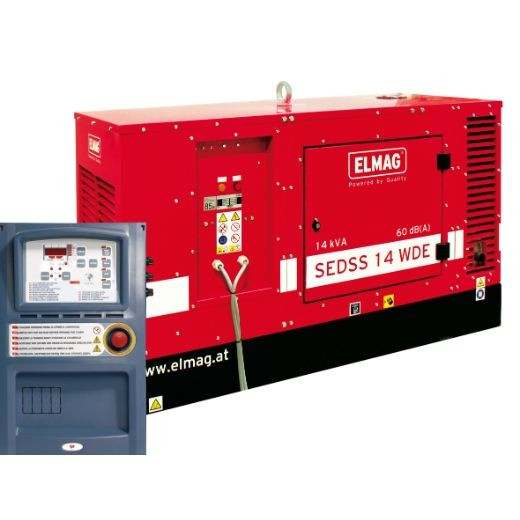 ELMAG Notstrom-Komplettpaket SEDSS 20WDE-ASS, DIESEL-Stromerzeuger mit KUBOTA V2203M Motor, 00551
