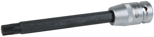 KS Tools 1/2" Bit-Stecknuss für Vielzahn (XZN®)-Schrauben M10, Länge 140 mm, phosphatiert, 911.4539