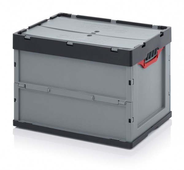 Auer Faltboxen mit Deckel, LxBxH: 60 x 40 x 42 cm, FBD 64/42