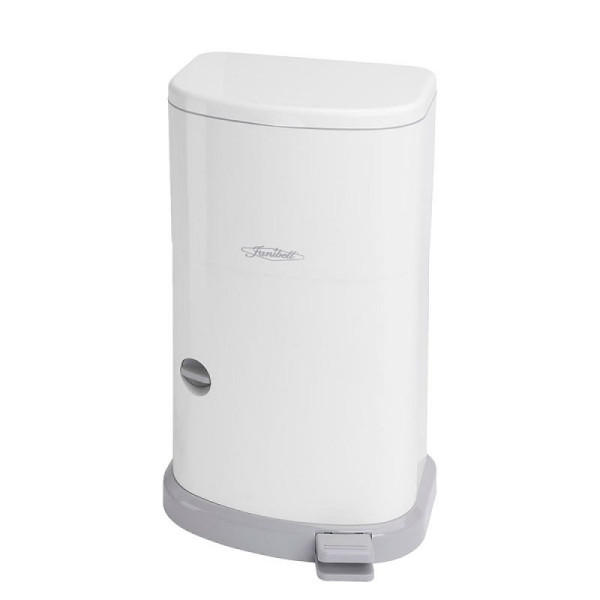 STEIN HGS Akord Slim Windel-Eimer, weiß, ABS, 83976.0001