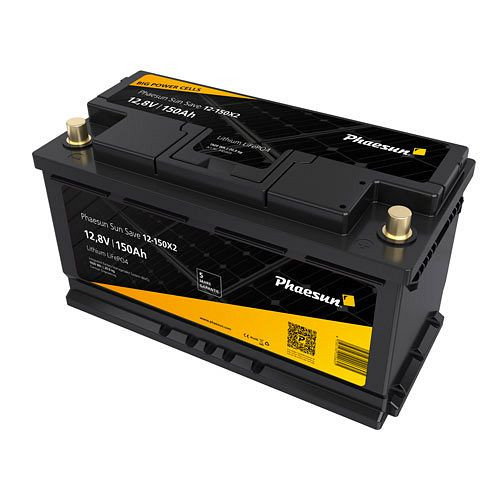 Phaesun Batterie Lithium Sun Save 12-150X2, 340469, 4250730220605